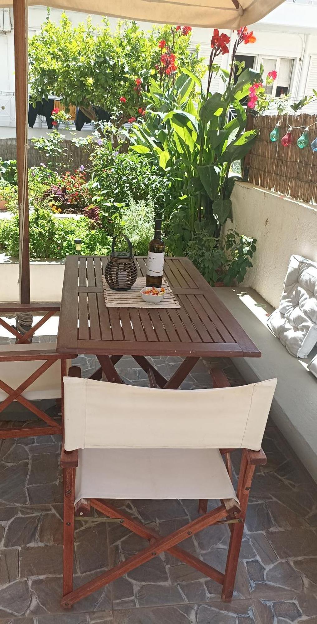 Charming Garden Apartment Rhodes City エクステリア 写真